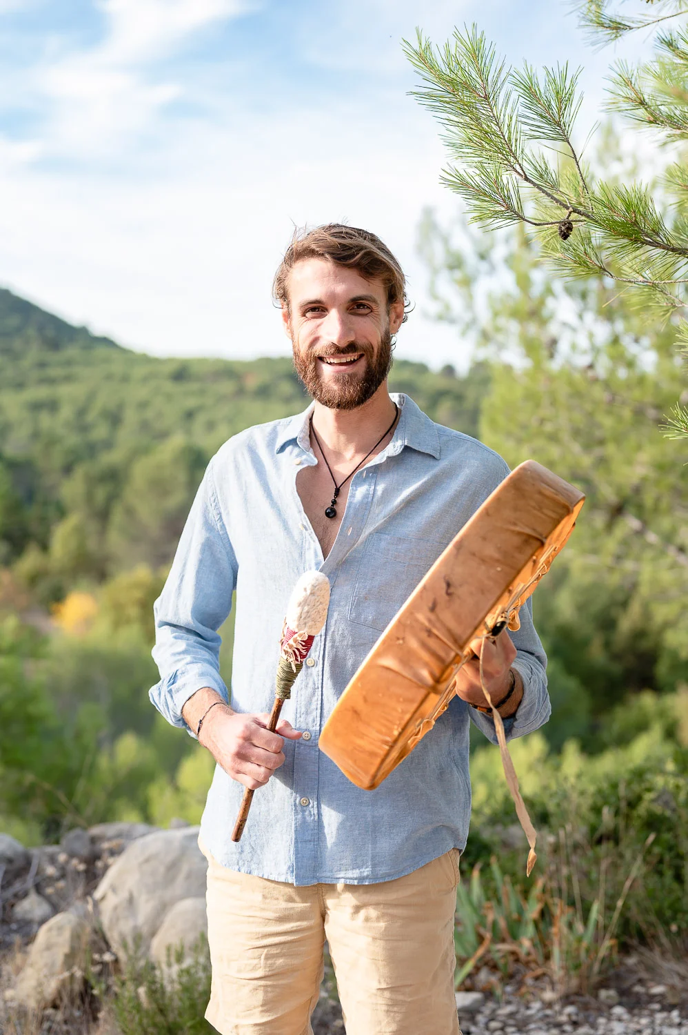 Temple dans les montagnes
